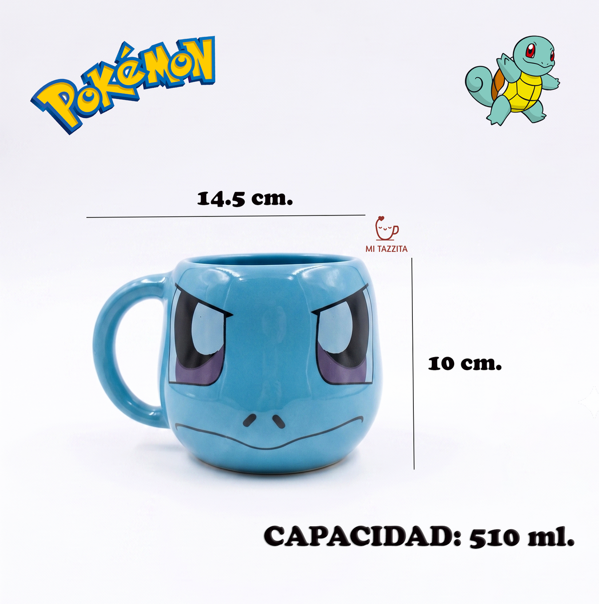 Taza Squirtle | Tazas Pokémon