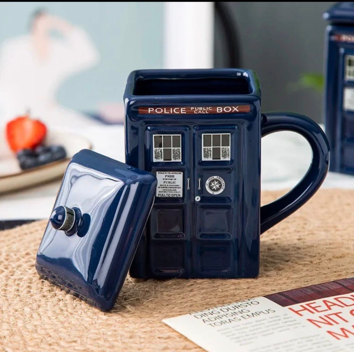 Taza TARDIS Dr. Who
