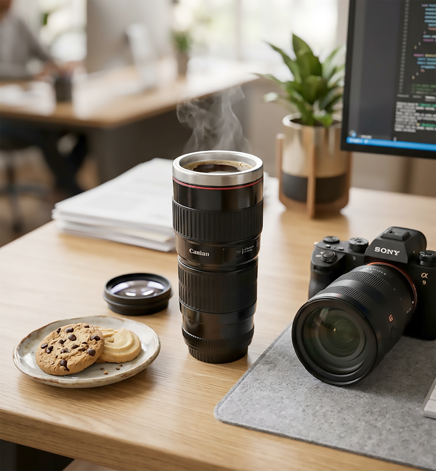 Taza/Termo Lente de Cámara | Tazas para Fotógrafos