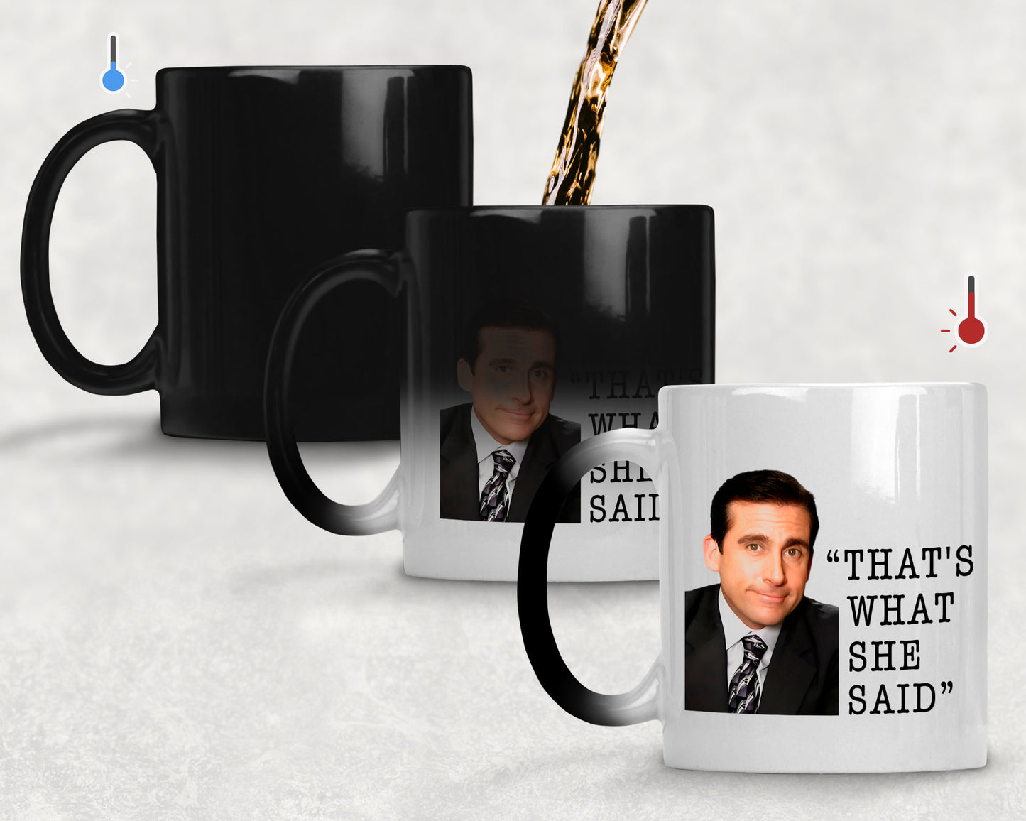 Taza That's What She Said - Taza Mágica 11 oz - Tazas The Office - Tazas de series