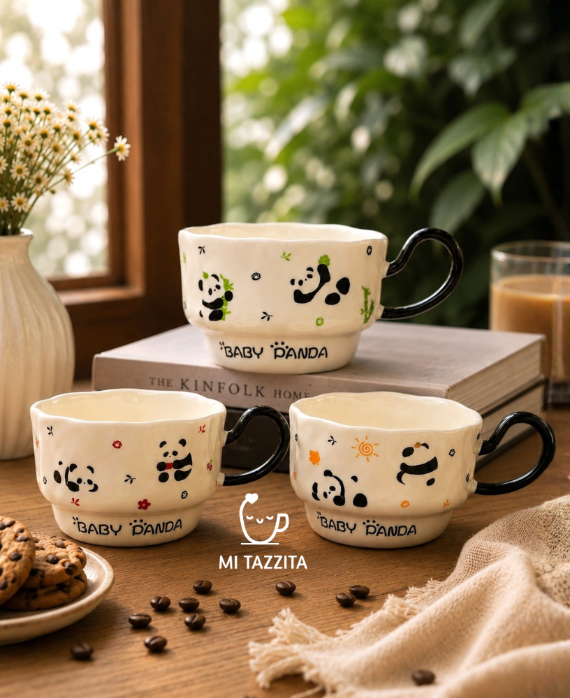 Taza Tipo Bowl Baby Panda | Tazas de Panda