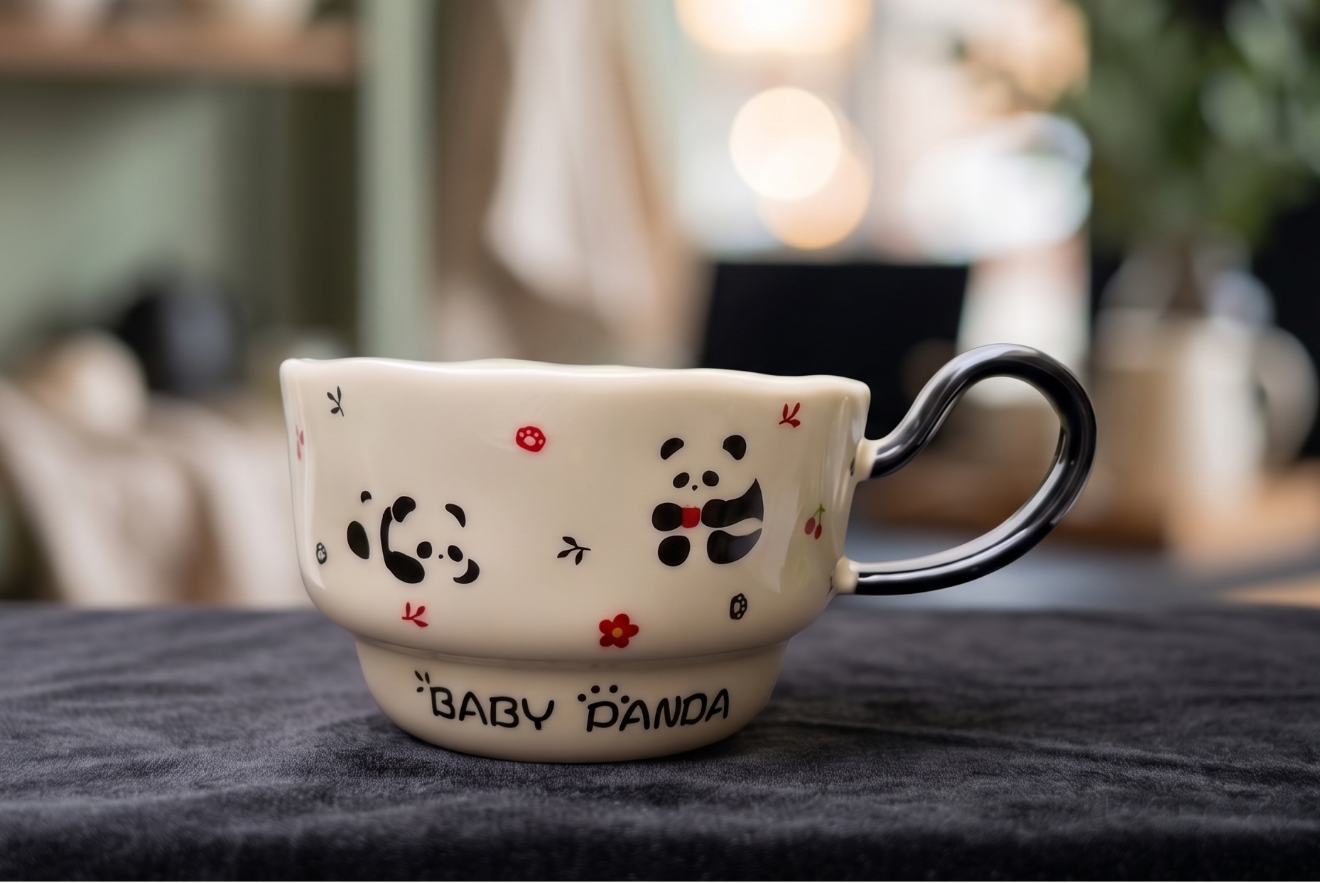 Taza Tipo Bowl Baby Panda | Tazas de Panda