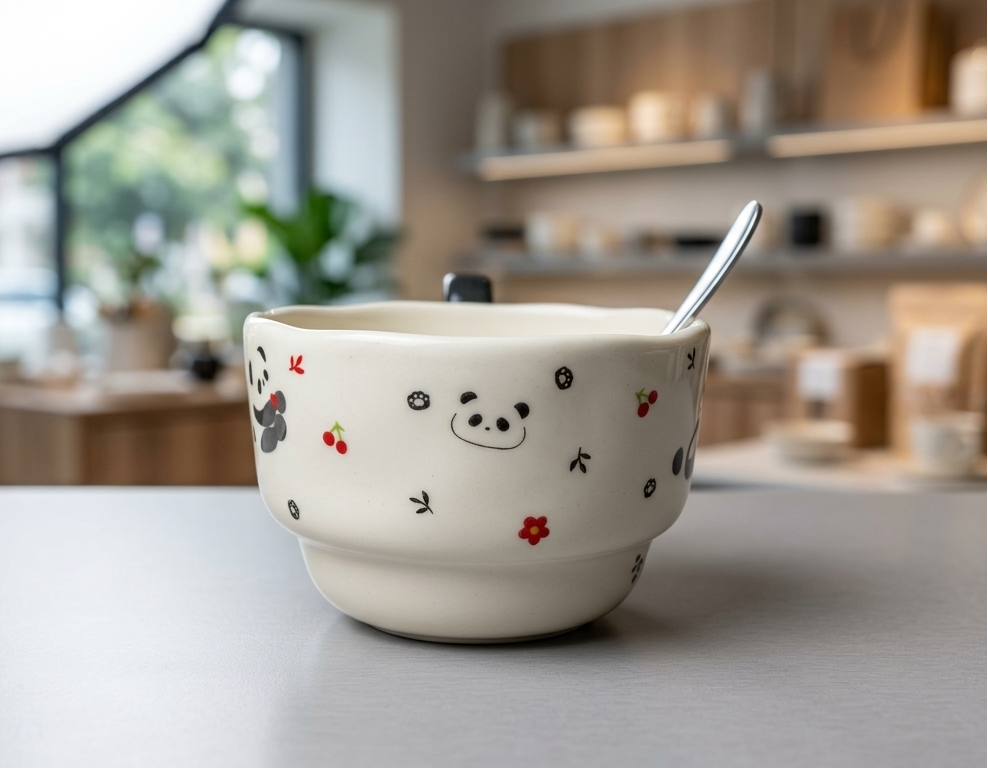 Taza Tipo Bowl Baby Panda | Tazas de Panda