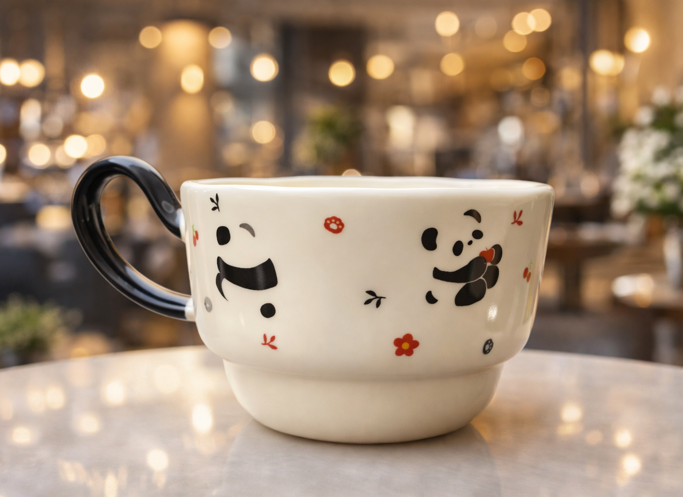 Taza Tipo Bowl Baby Panda | Tazas de Panda
