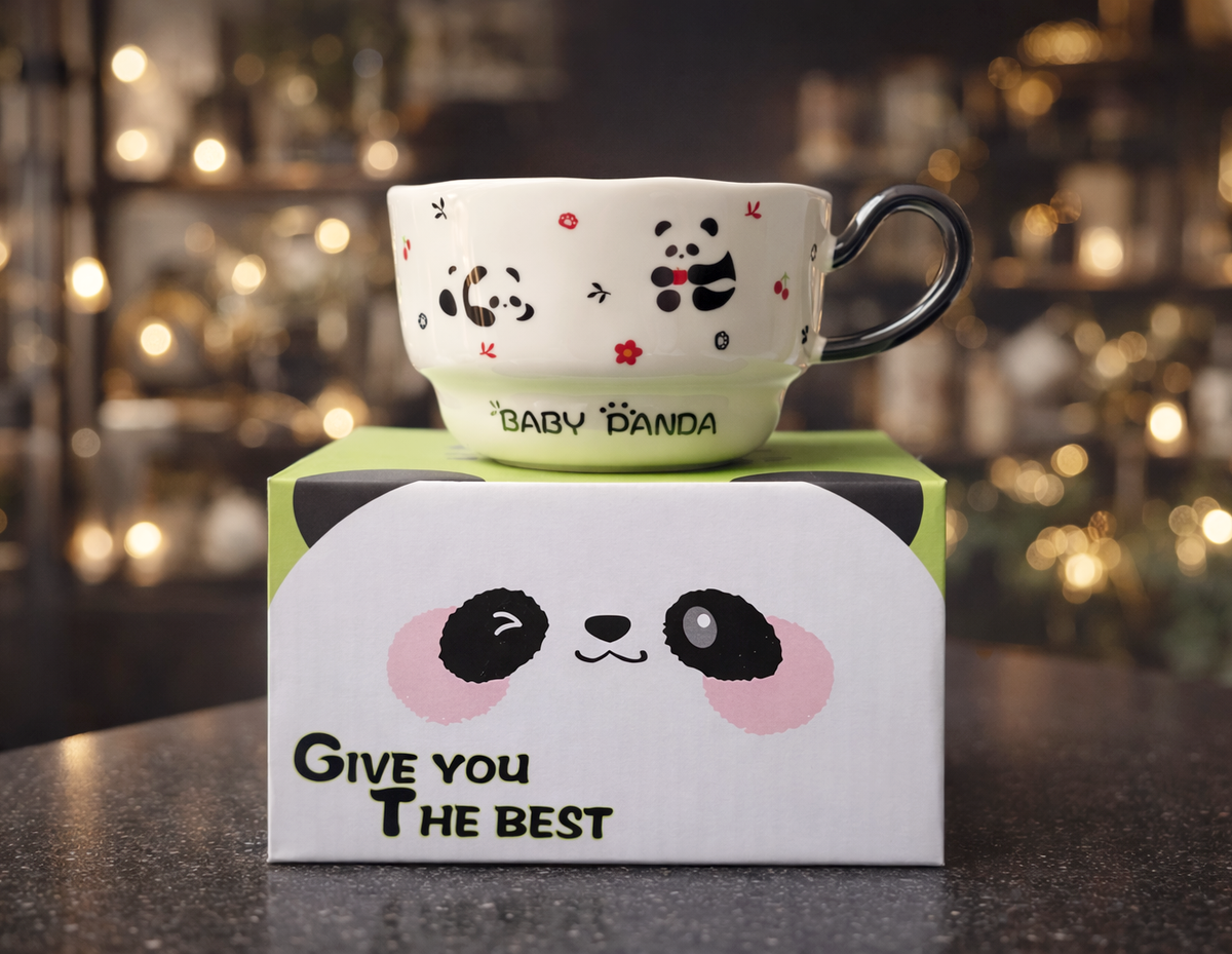 Taza Tipo Bowl Baby Panda | Tazas de Panda