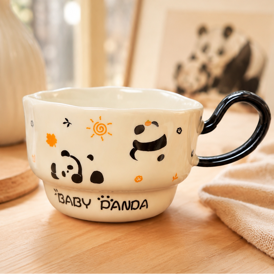 Taza Tipo Bowl Baby Panda | Tazas de Panda