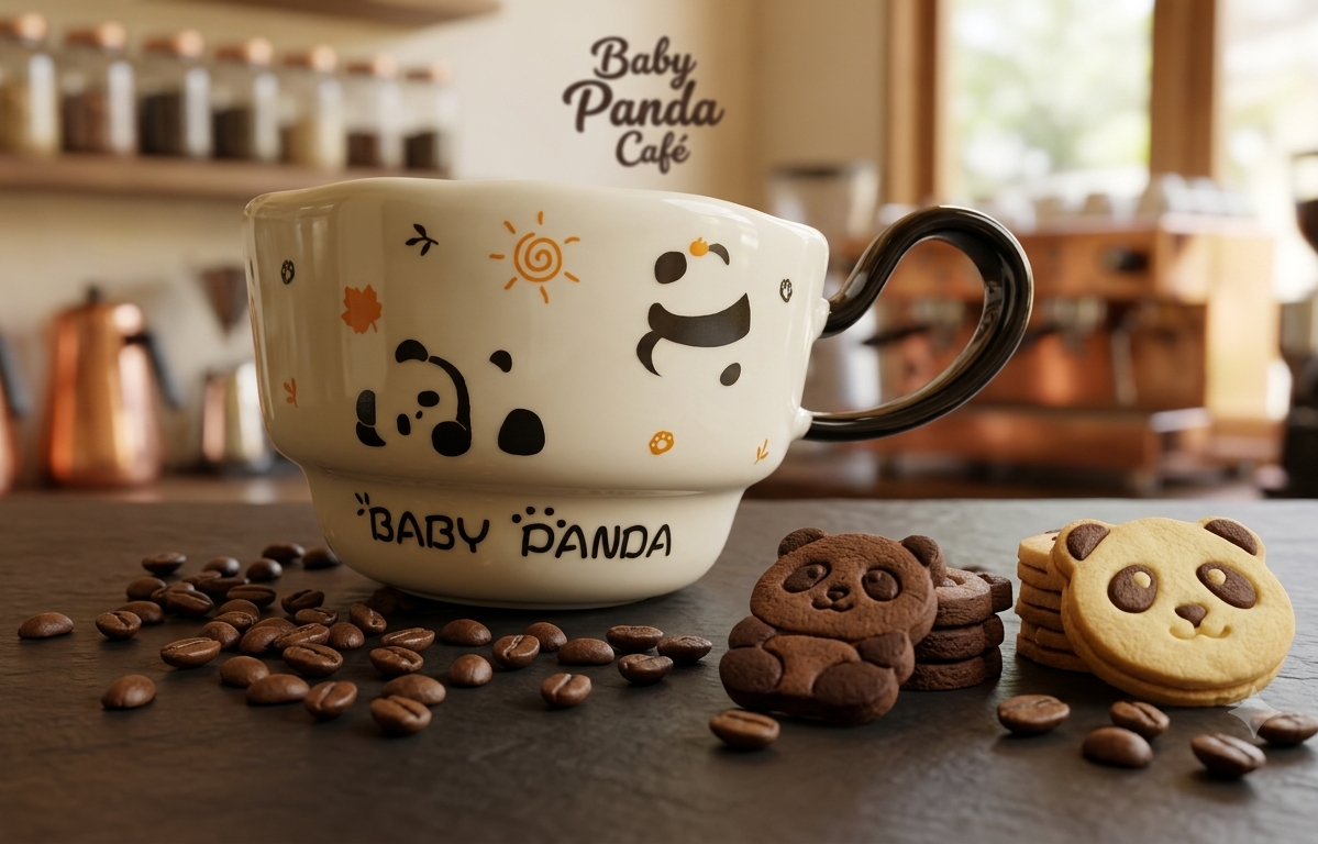 Taza Tipo Bowl Baby Panda | Tazas de Panda18