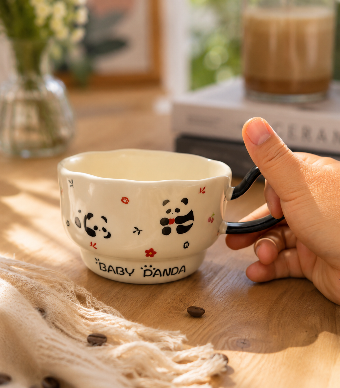 Taza Tipo Bowl Baby Panda | Tazas de Panda