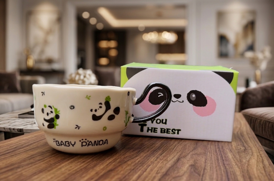 Taza Tipo Bowl Baby Panda | Tazas de Panda