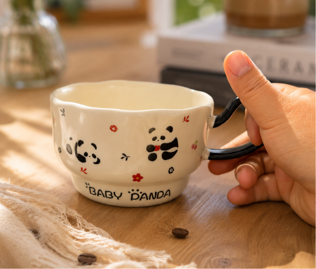 Taza Tipo Bowl Baby Panda | Tazas de Panda