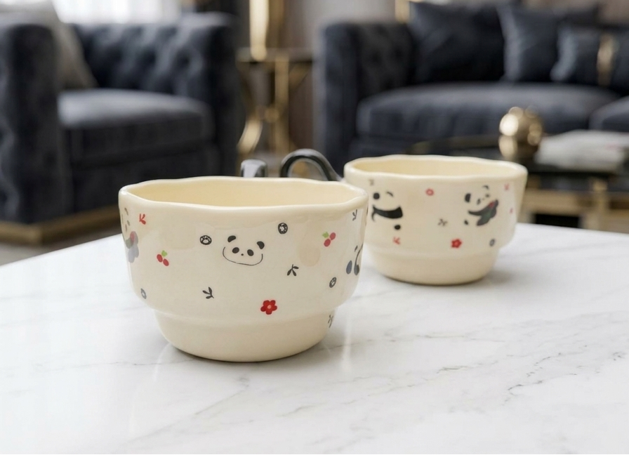 Taza Tipo Bowl Baby Panda | Tazas de Panda