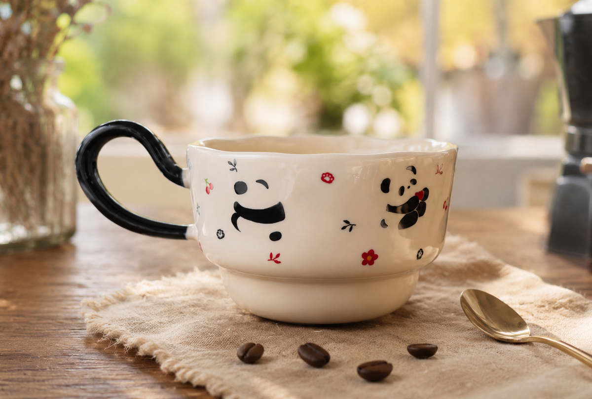 Taza Tipo Bowl Baby Panda | Tazas de Panda