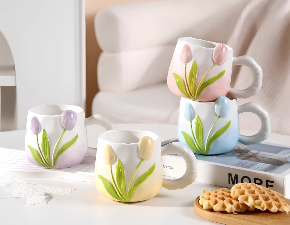 Taza Tulipanes | Tazas para Ellas1