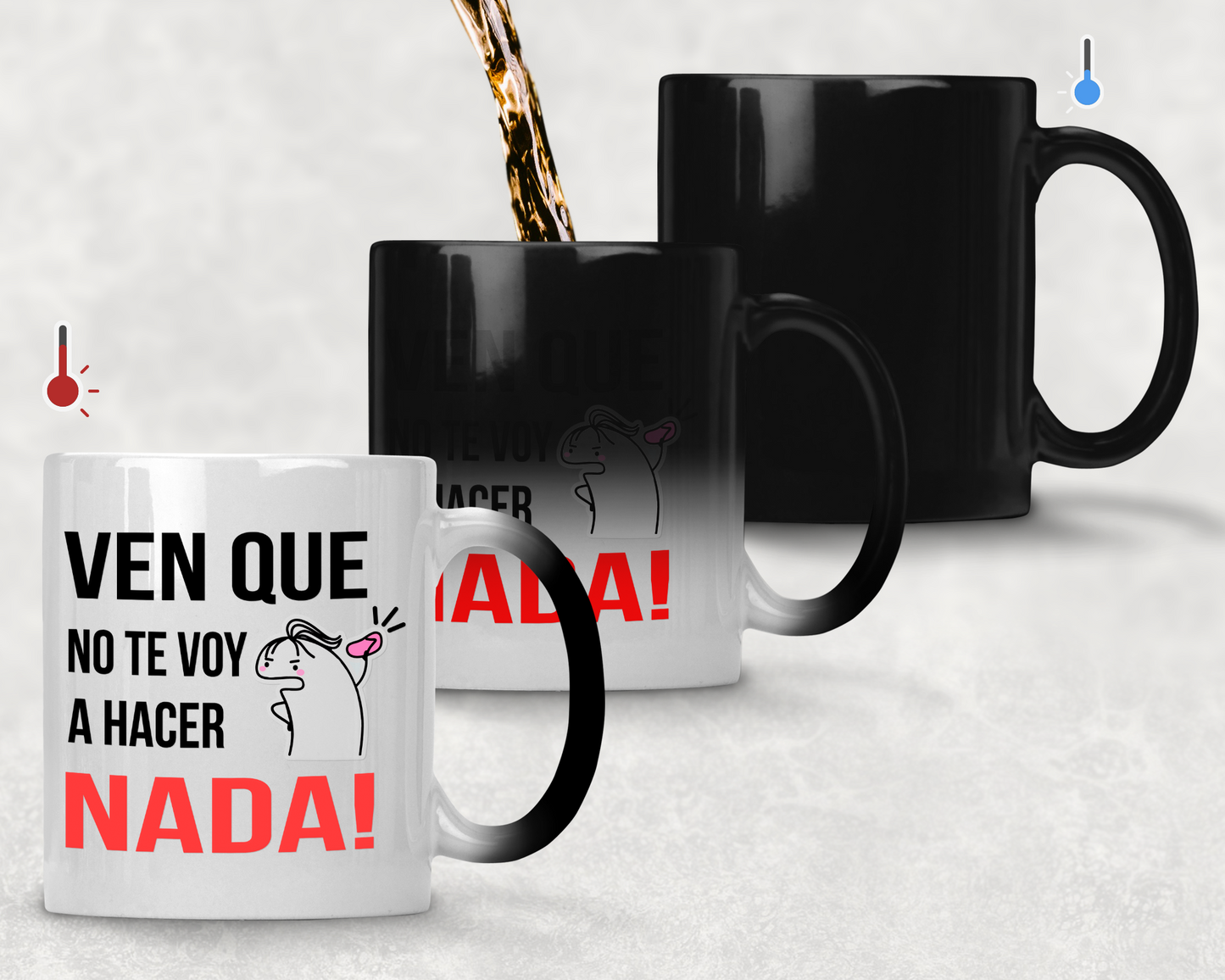 Taza Ven que no te voy a hacer nada!  | Tazas Día de la Madre - Tazas para Mamá | Taza Mágica de 11 oz