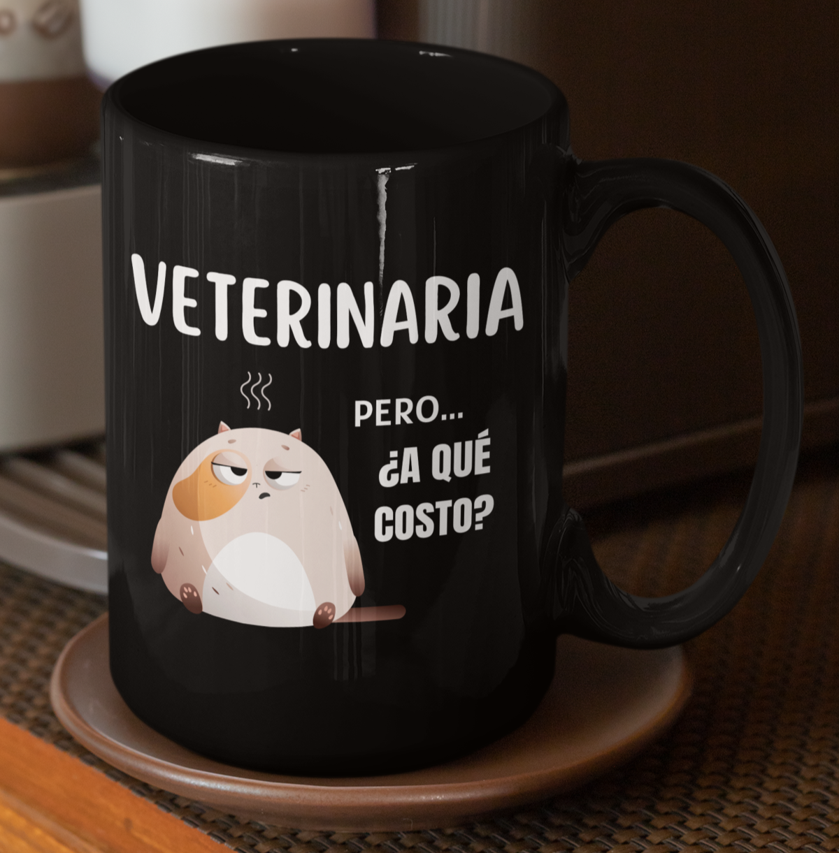 Taza Veterinaria pero a ¿A qué costo? -  Taza para Veterinario