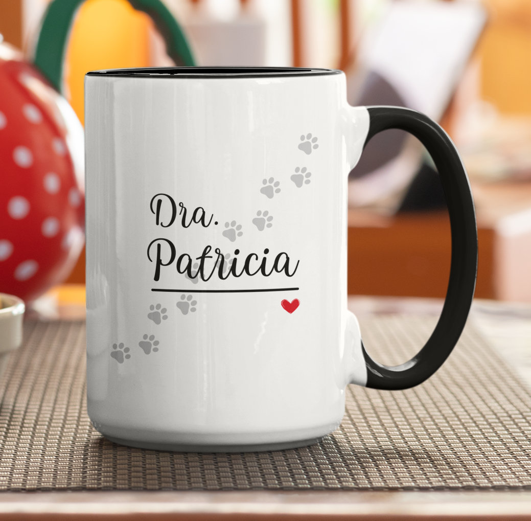 Taza para Veterinario con tu Nombre - Taza para Veterinario