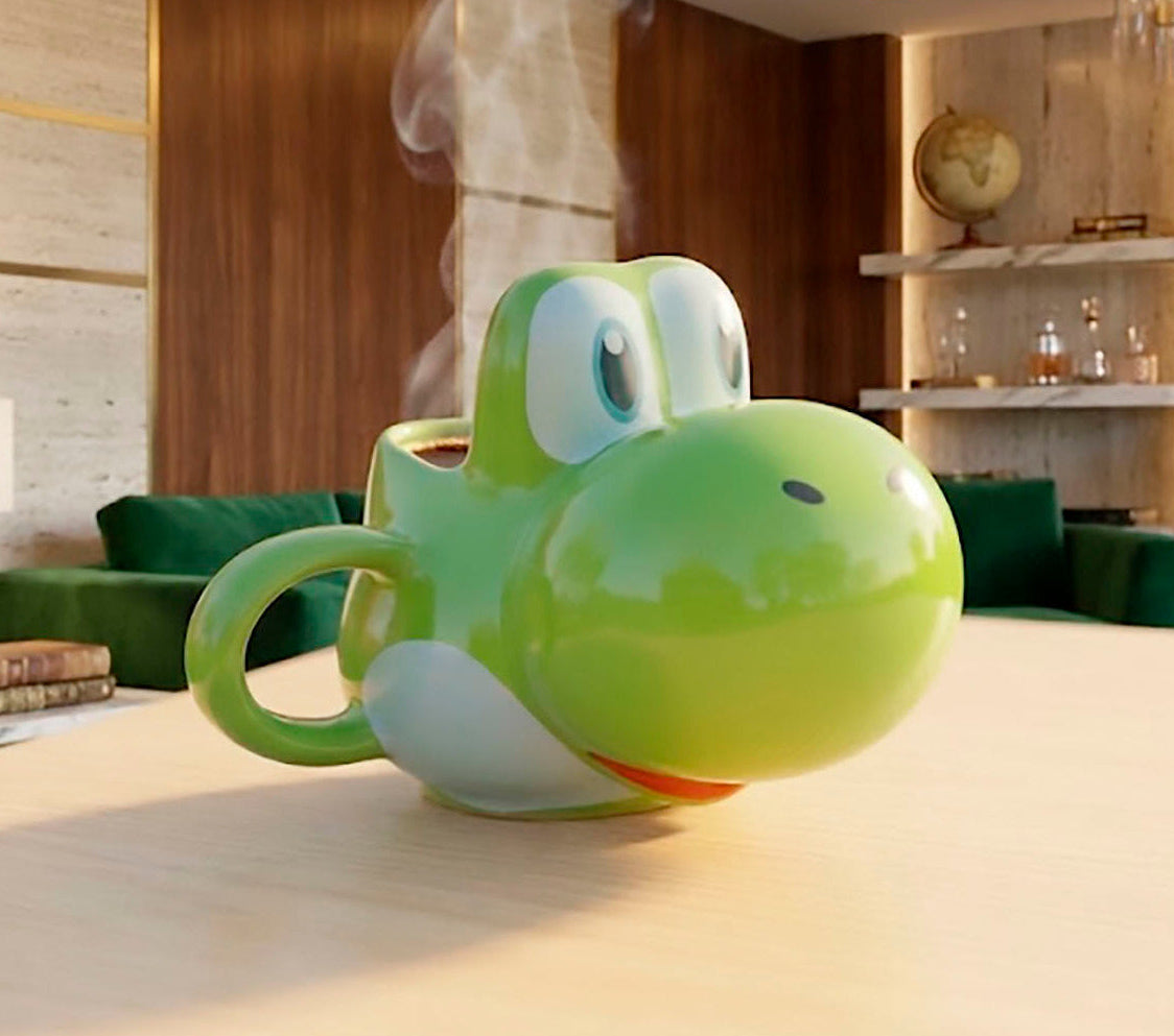 Taza Yoshi | Tazas Mario Bros