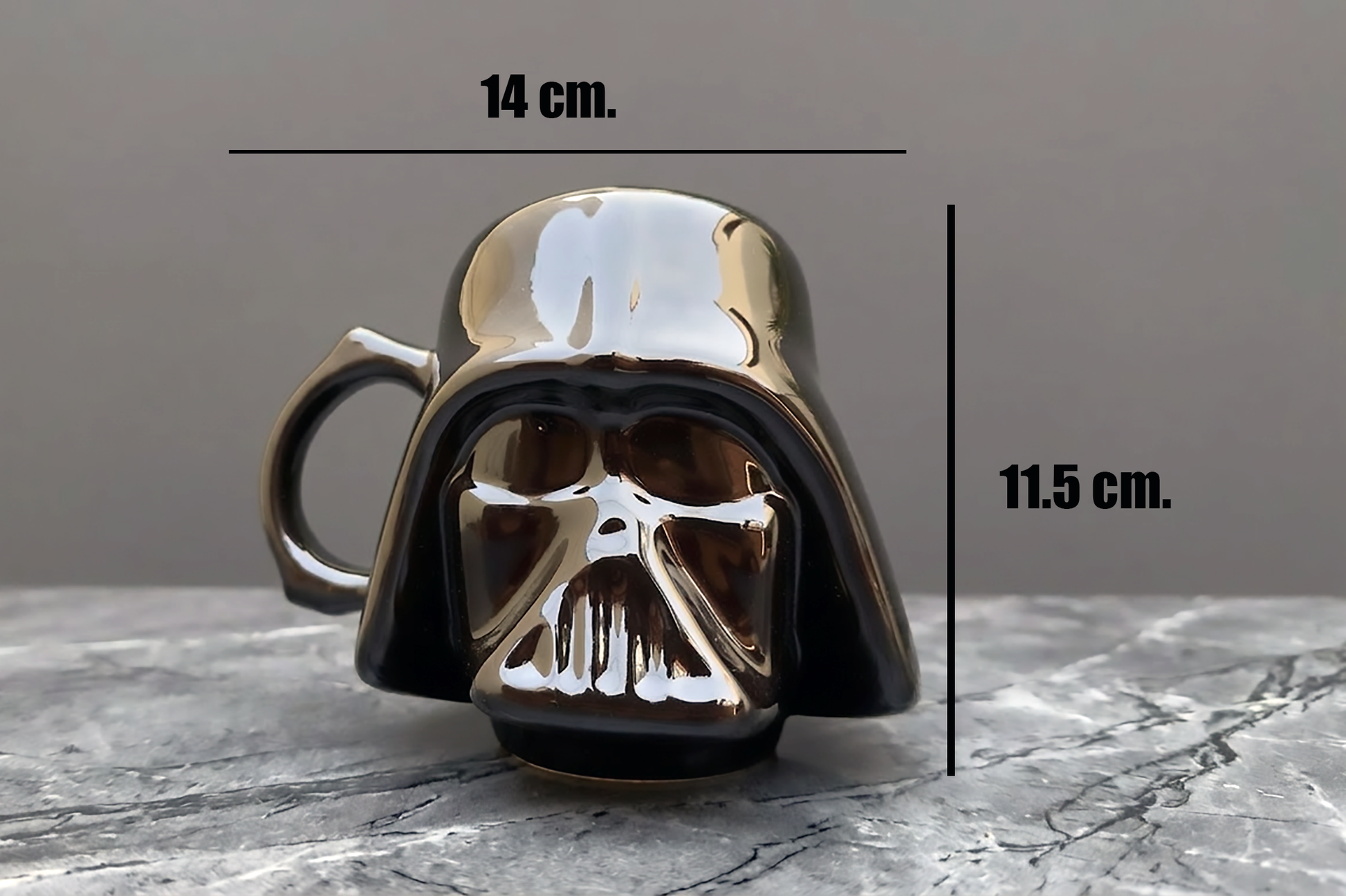 Taza de Darth Vader en 3D - Taza Star Wars
