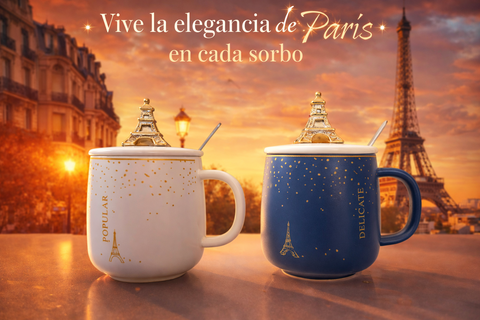 Taza de la Torre Eiffel - Tazas para Ellas