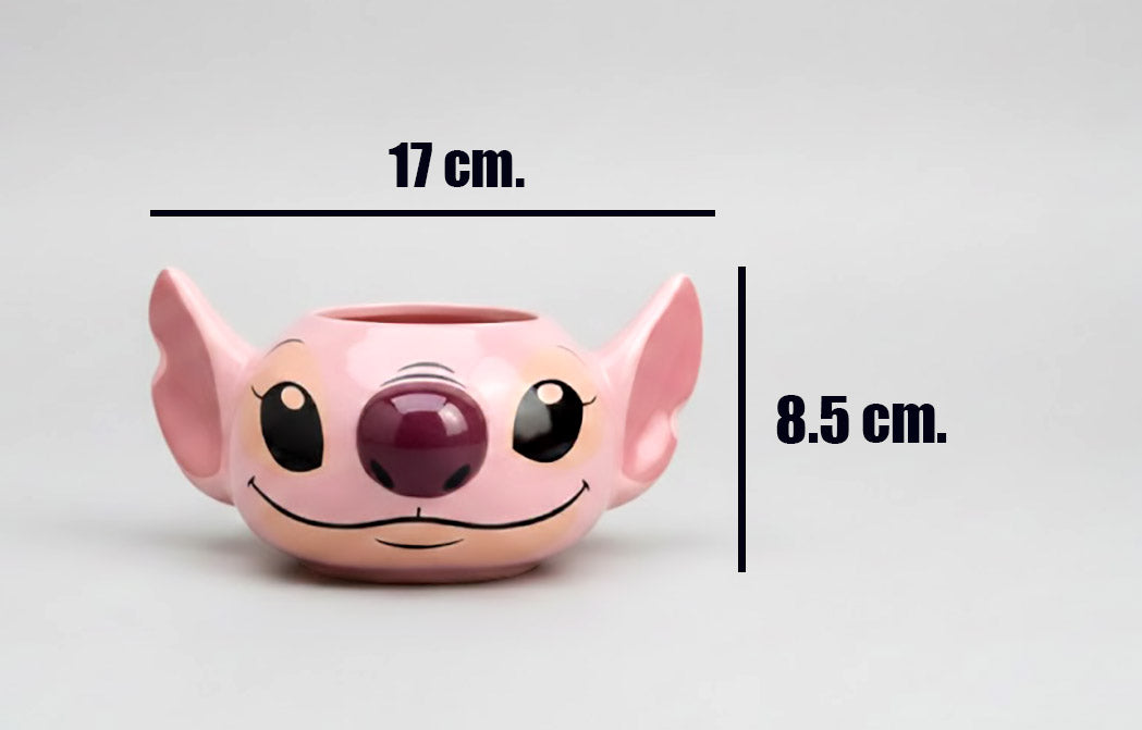 Taza Ángela en 3D - Tazas Lilo & Stitch