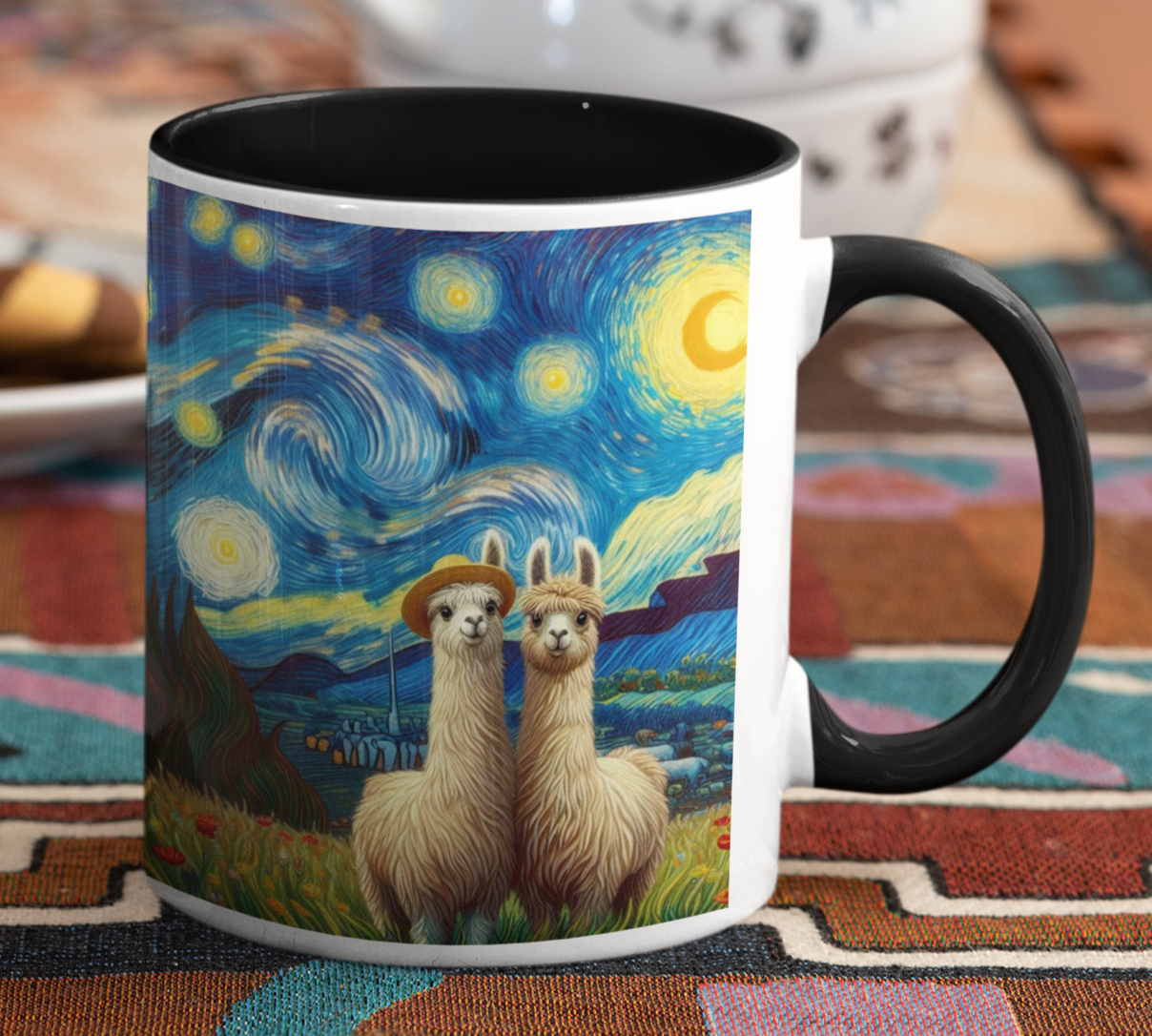 Taza La Noche Estrellada Peruana - Taza Van Gogh