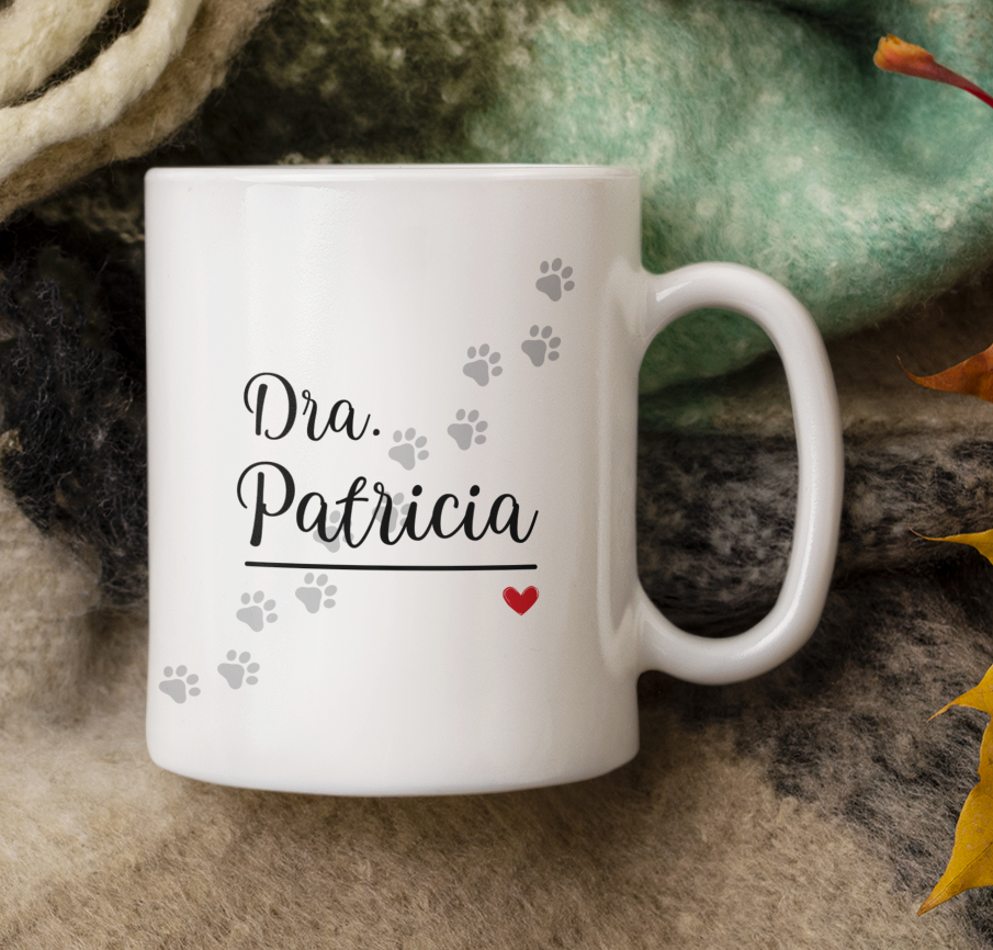 Taza para Veterinario con tu Nombre - Taza para Veterinario
