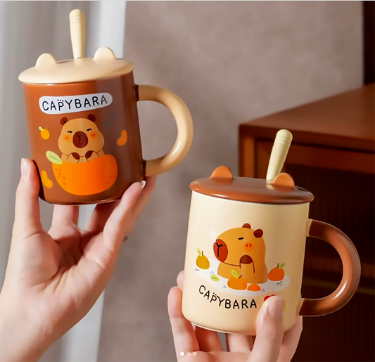 Tazas Capibara Kawaii - Tazas de Capibara - Tazas para Niños & Niñas 