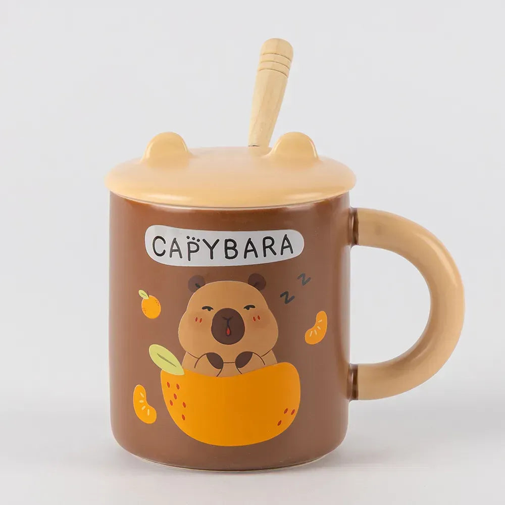 Tazas Capibara Kawaii - Tazas de Capibara - Tazas para Niños & Niñas 