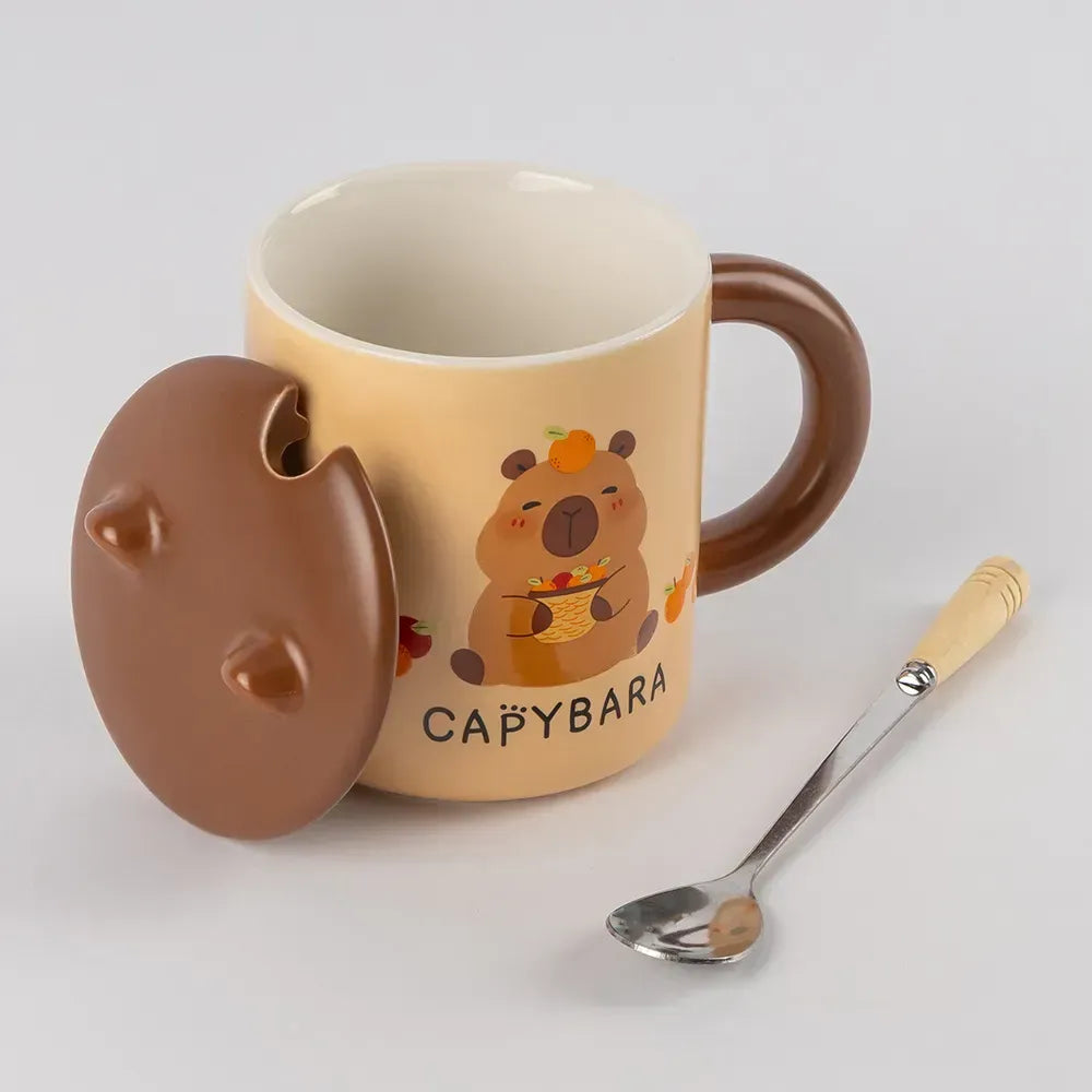 Tazas Capibara Kawaii - Tazas de Capibara - Tazas para Niños & Niñas 