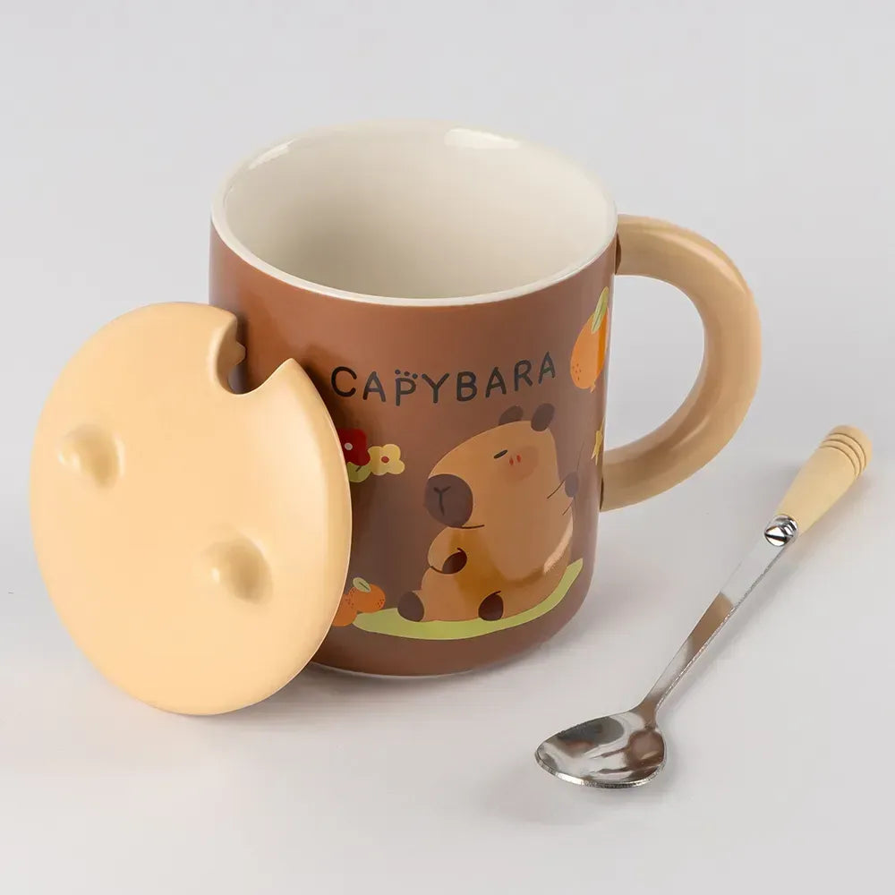 Tazas Capibara Kawaii - Tazas de Capibara - Tazas para Niños & Niñas 