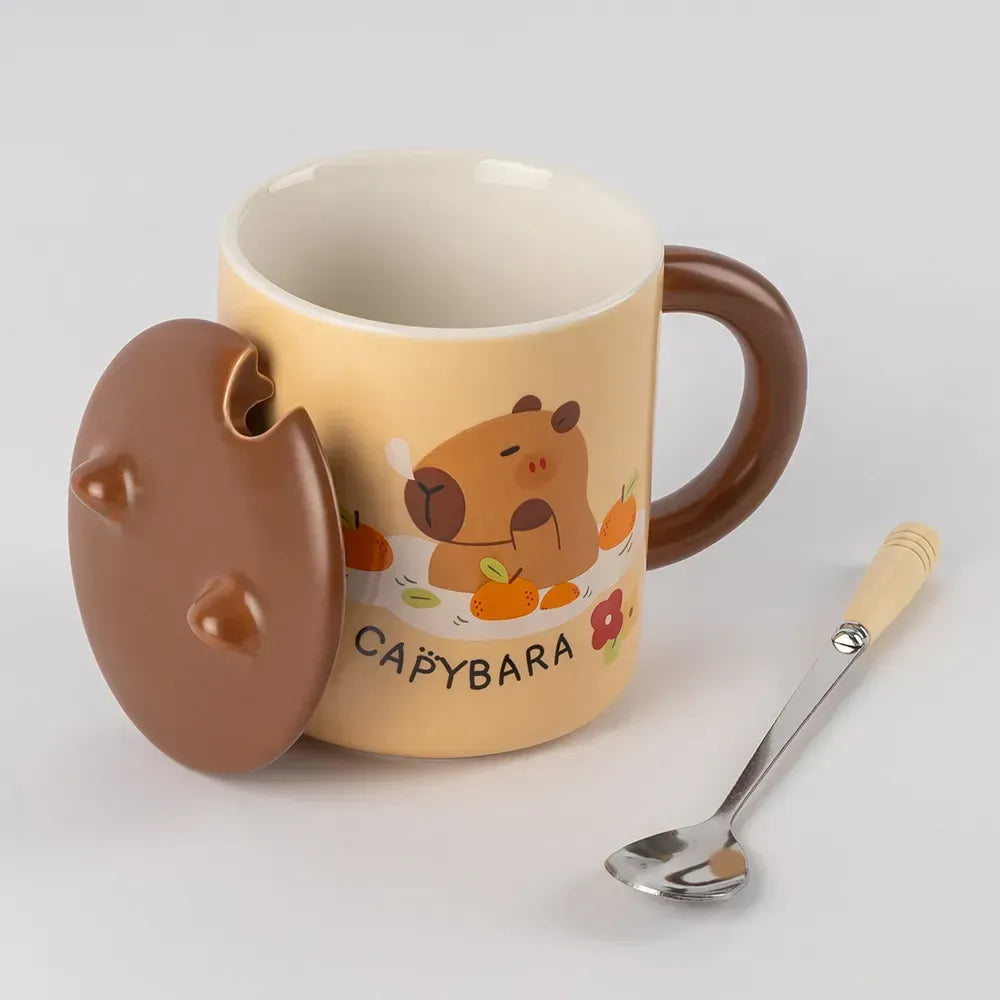 Tazas Capibara Kawaii - Tazas de Capibara - Tazas para Niños & Niñas 