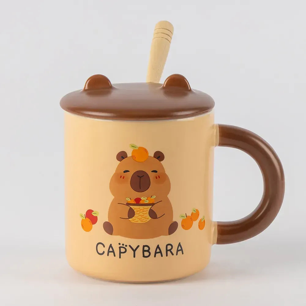 Tazas Capibara Kawaii - Tazas de Capibara - Tazas para Niños & Niñas 