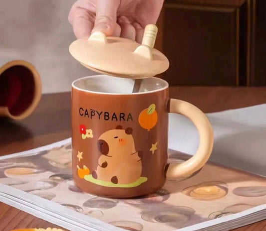 Tazas Capibara Kawaii - Tazas de Capibara - Tazas para Niños & Niñas 
