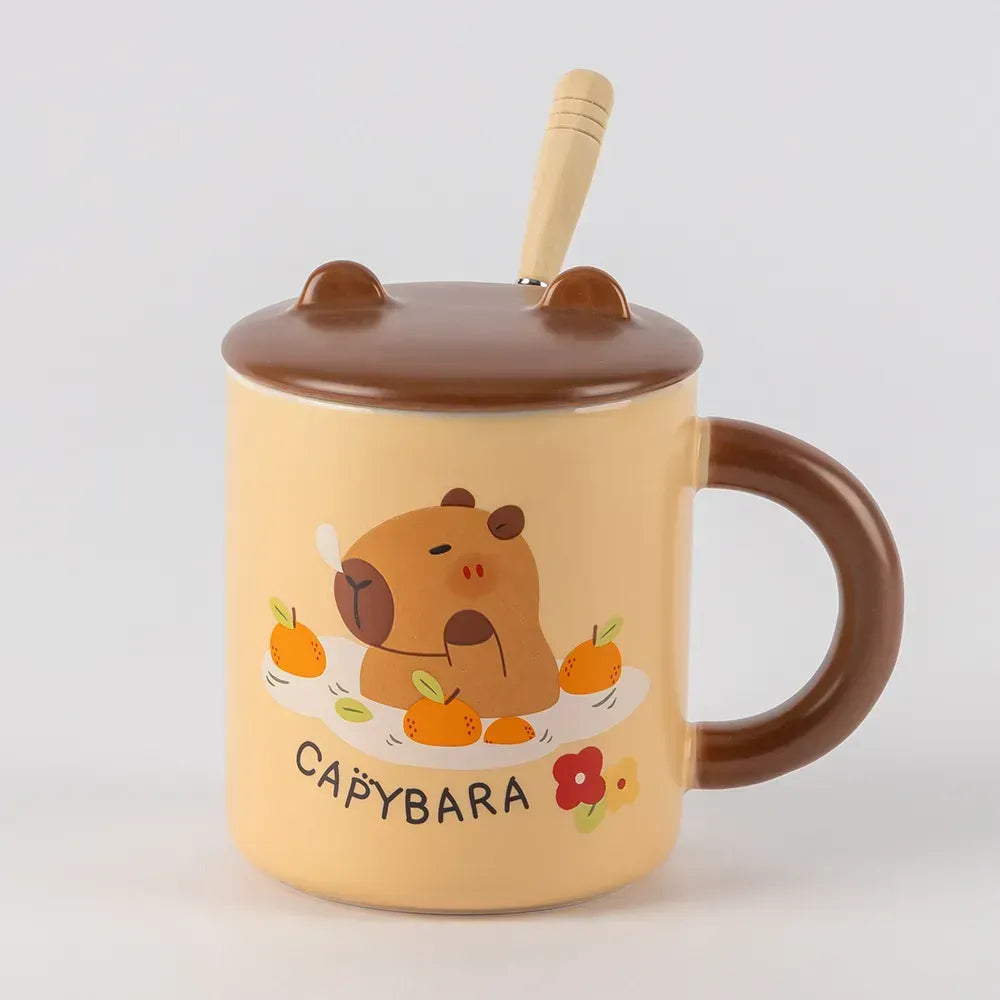 Tazas Capibara Kawaii - Tazas de Capibara - Tazas para Niños & Niñas 