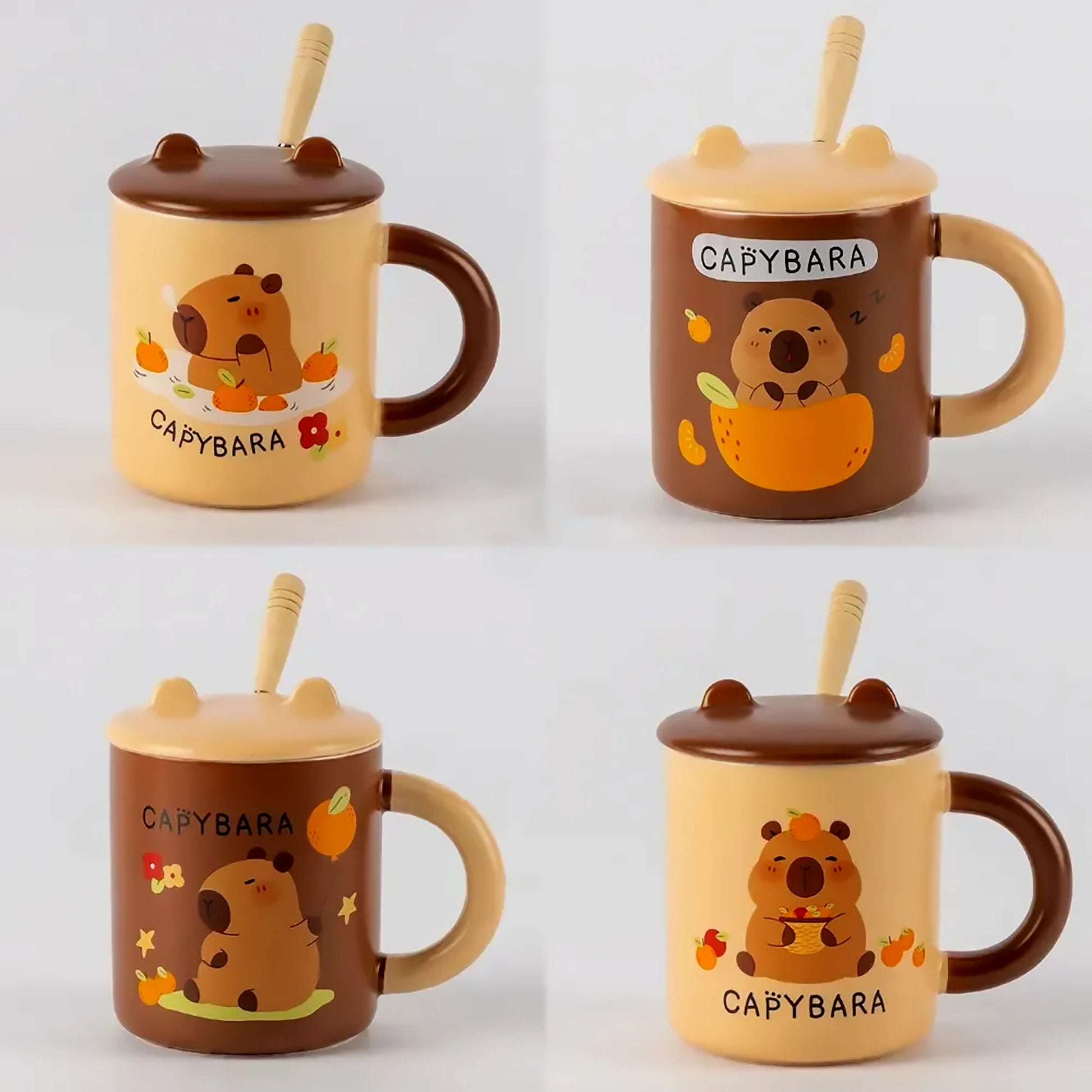 Tazas Capibara Kawaii - Tazas de Capibara - Tazas para Niños & Niñas 