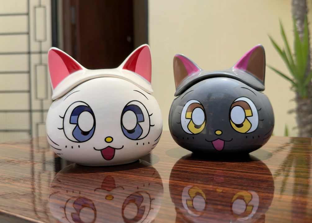 Tazas Luna & Artemis | Tazas de Sailor Moon 