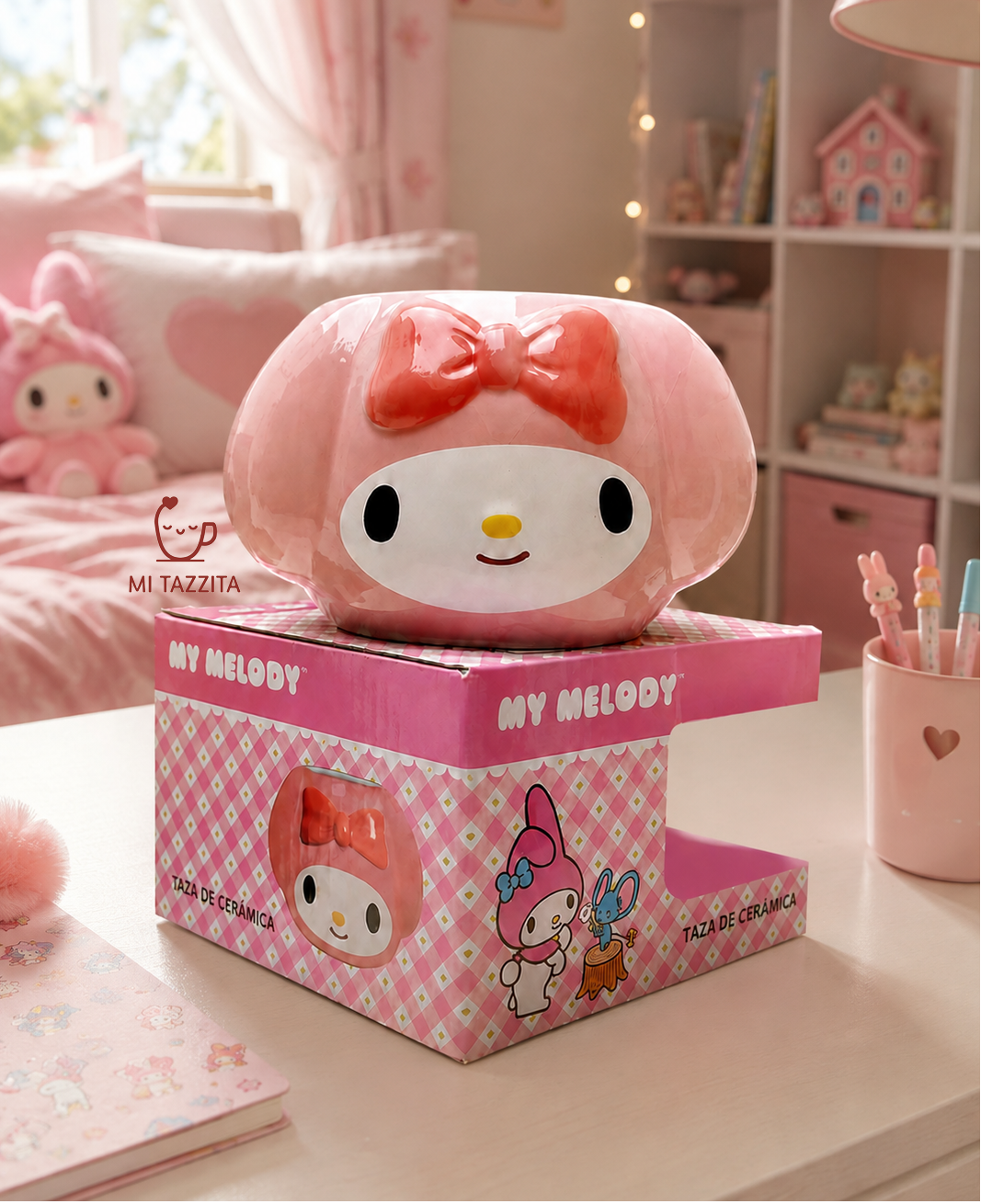 My Melody con Caja de la Serie