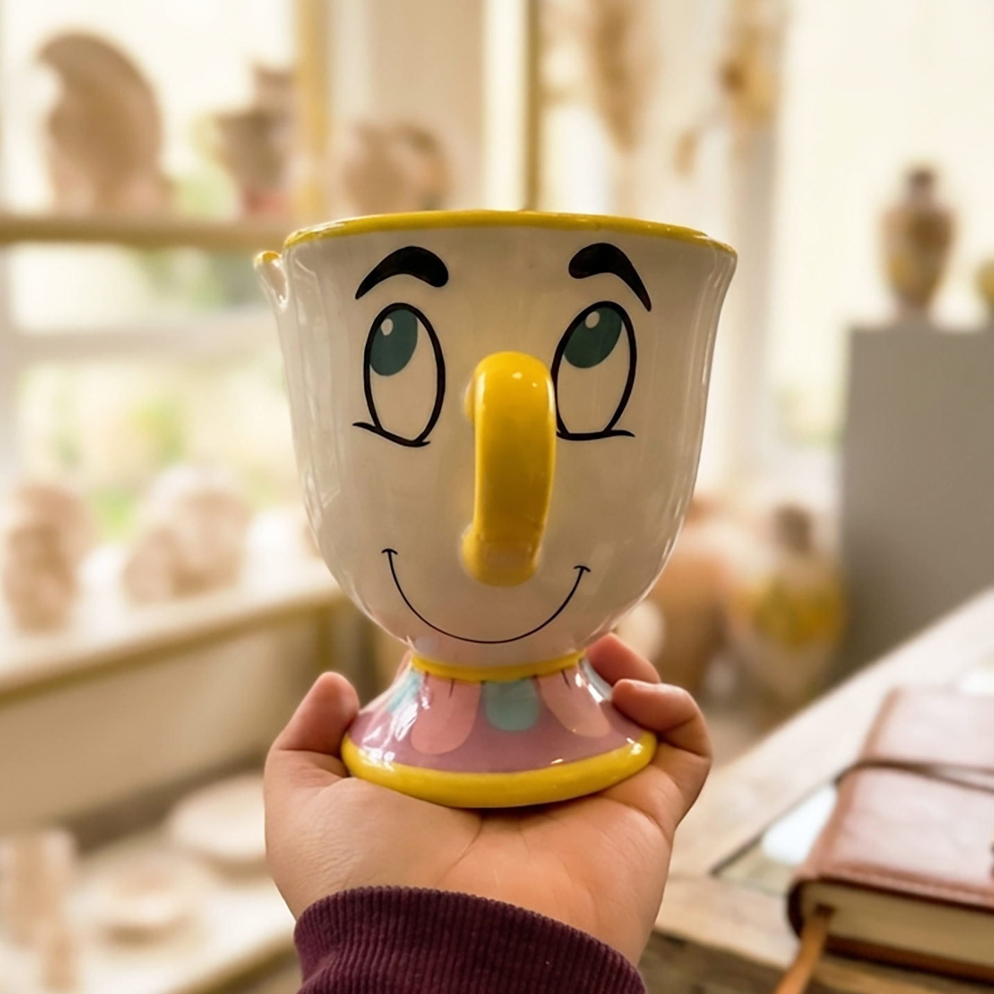 Taza Chip de la Bella y la Bestia