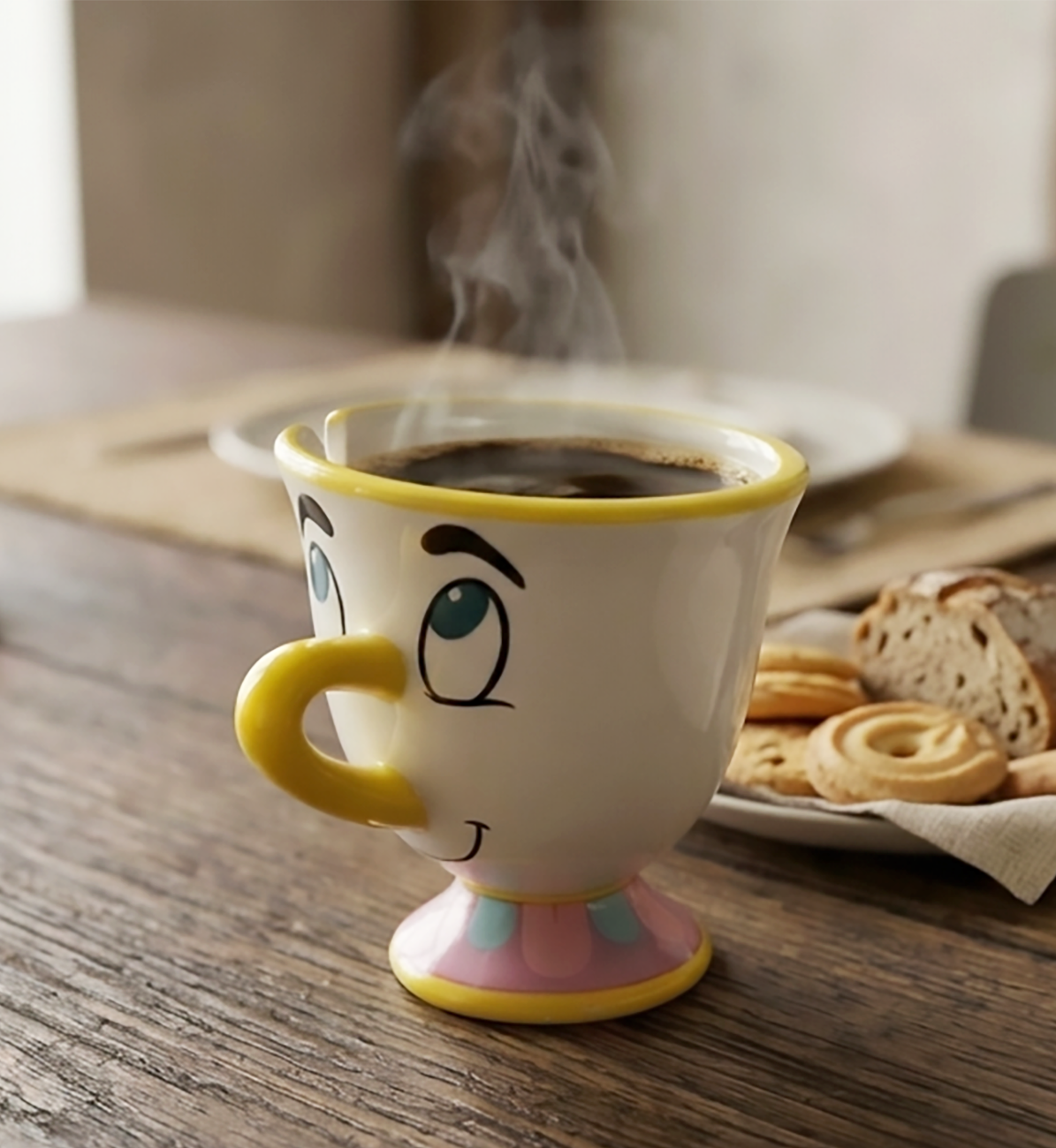 Taza Chip de la Bella y la Bestia