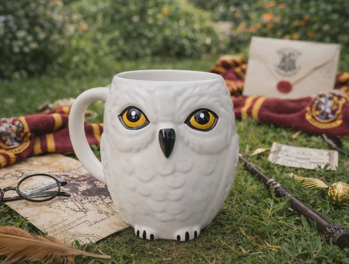 Taza 3D de Hedwig | Tazas Harry Potter