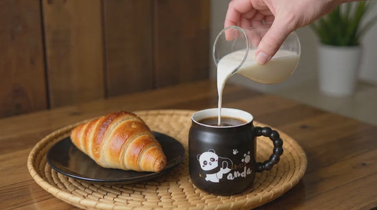 Taza Panda con Hermosa Tapita - Estilo Letras - Tazas de Panda