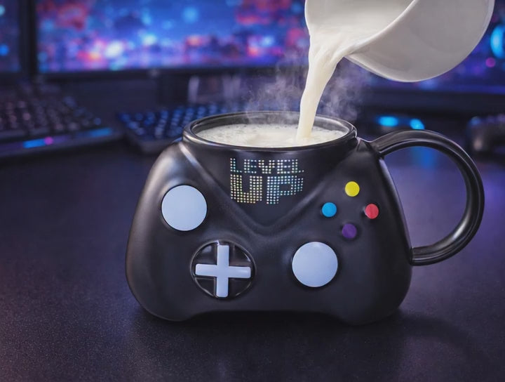 Taza Gamer Negro - Tazas para Ellos8