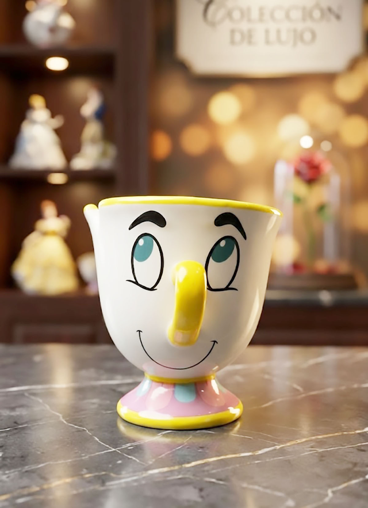 Taza Chip de la Bella y la Bestia 