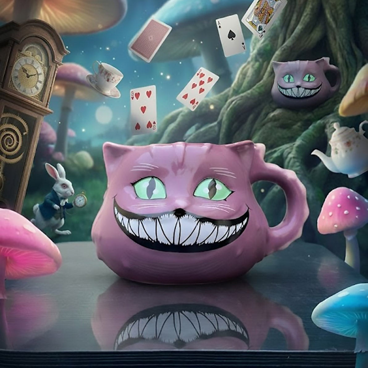 Taza Gato de Cheshire | Tazas Alicia en el País de las Maravillas 